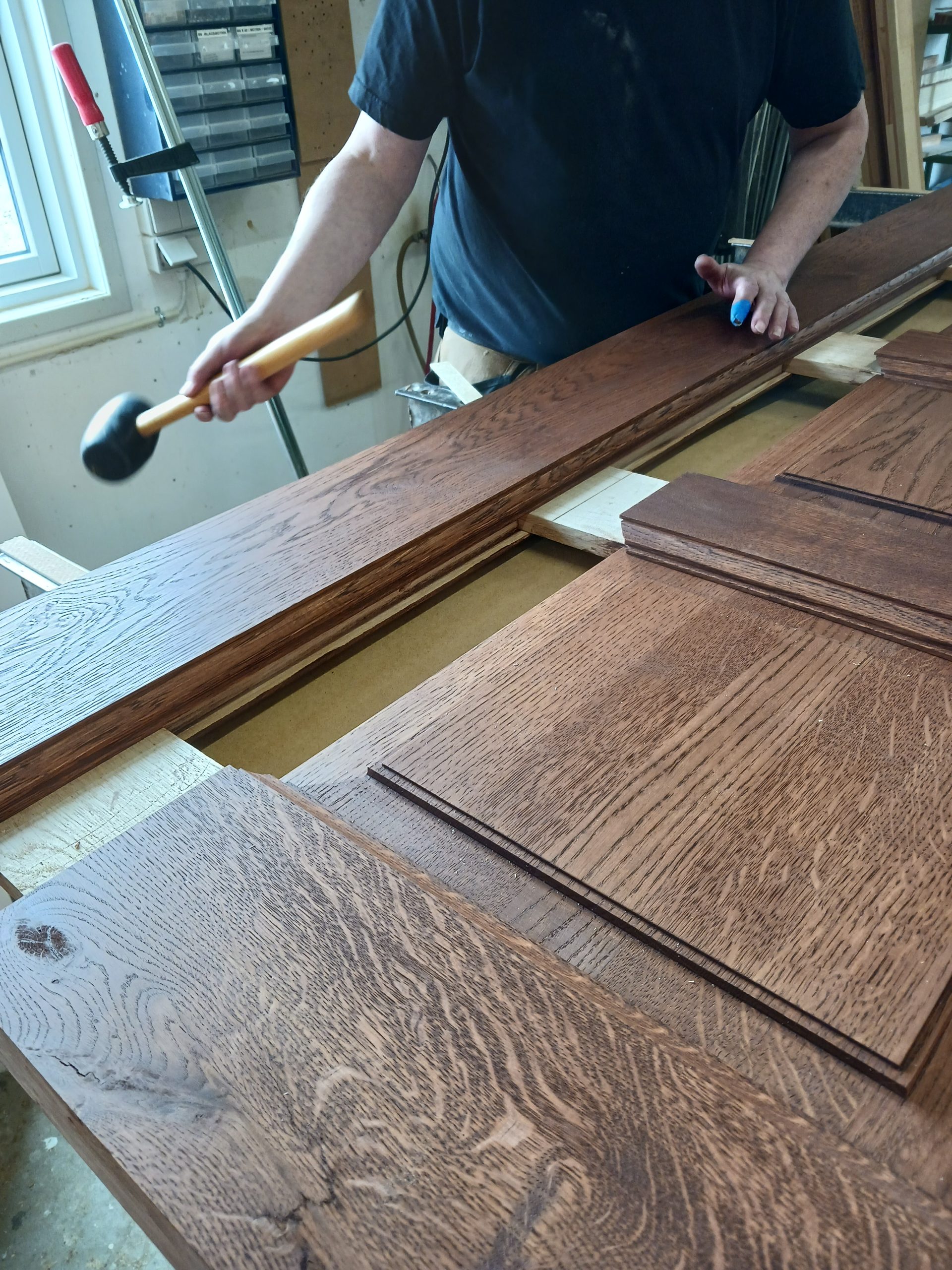 Billede fra snedkerværkstedet